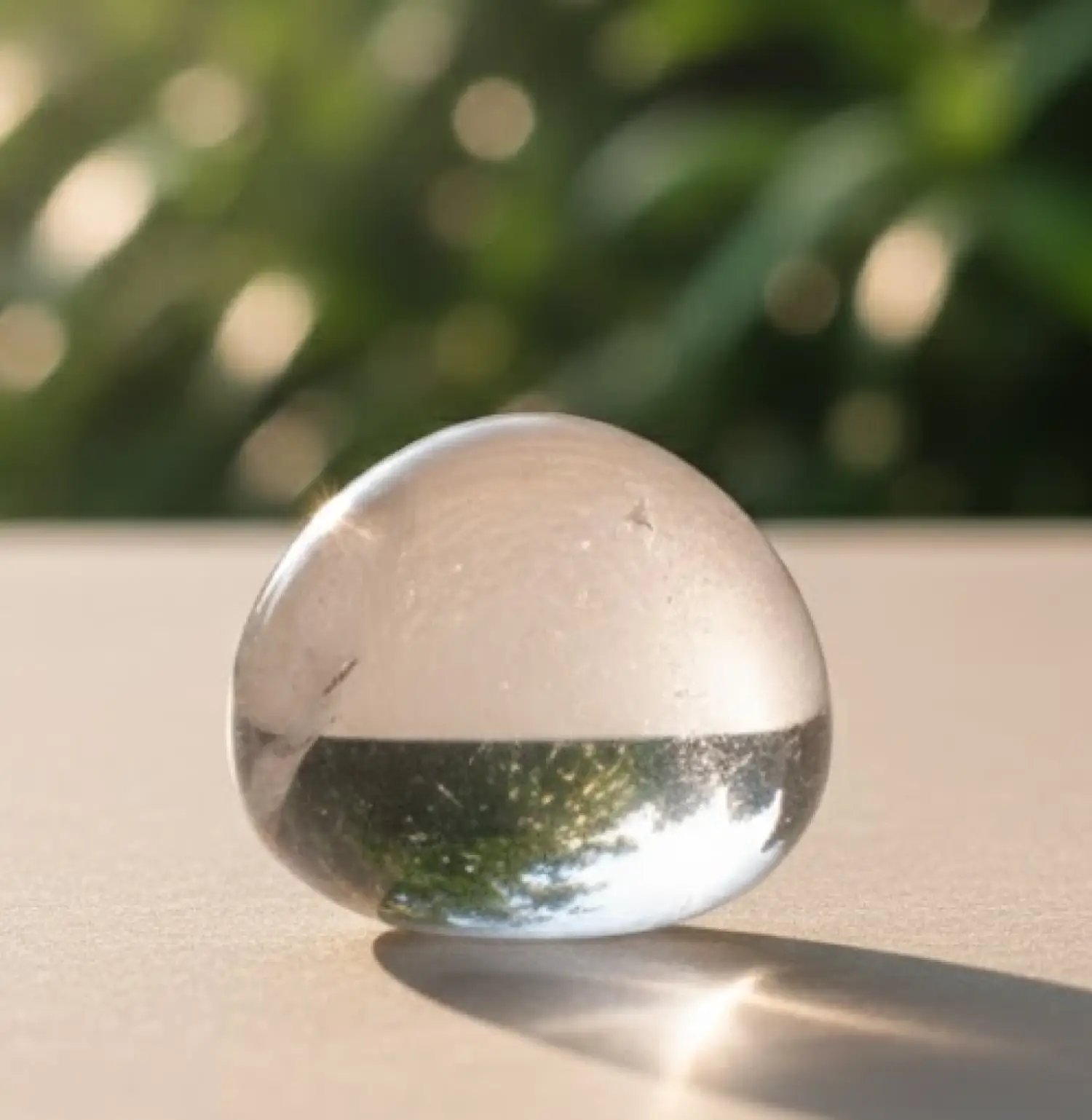 Clear Quartz Tumble Stone Nature