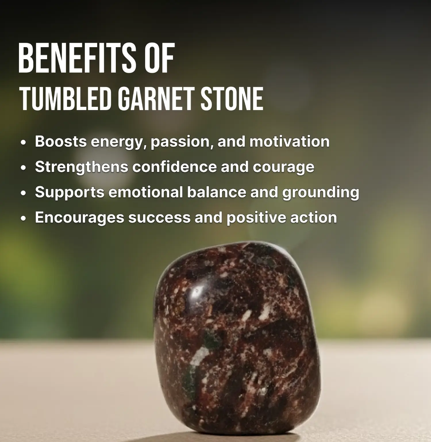 Garnet stone Info