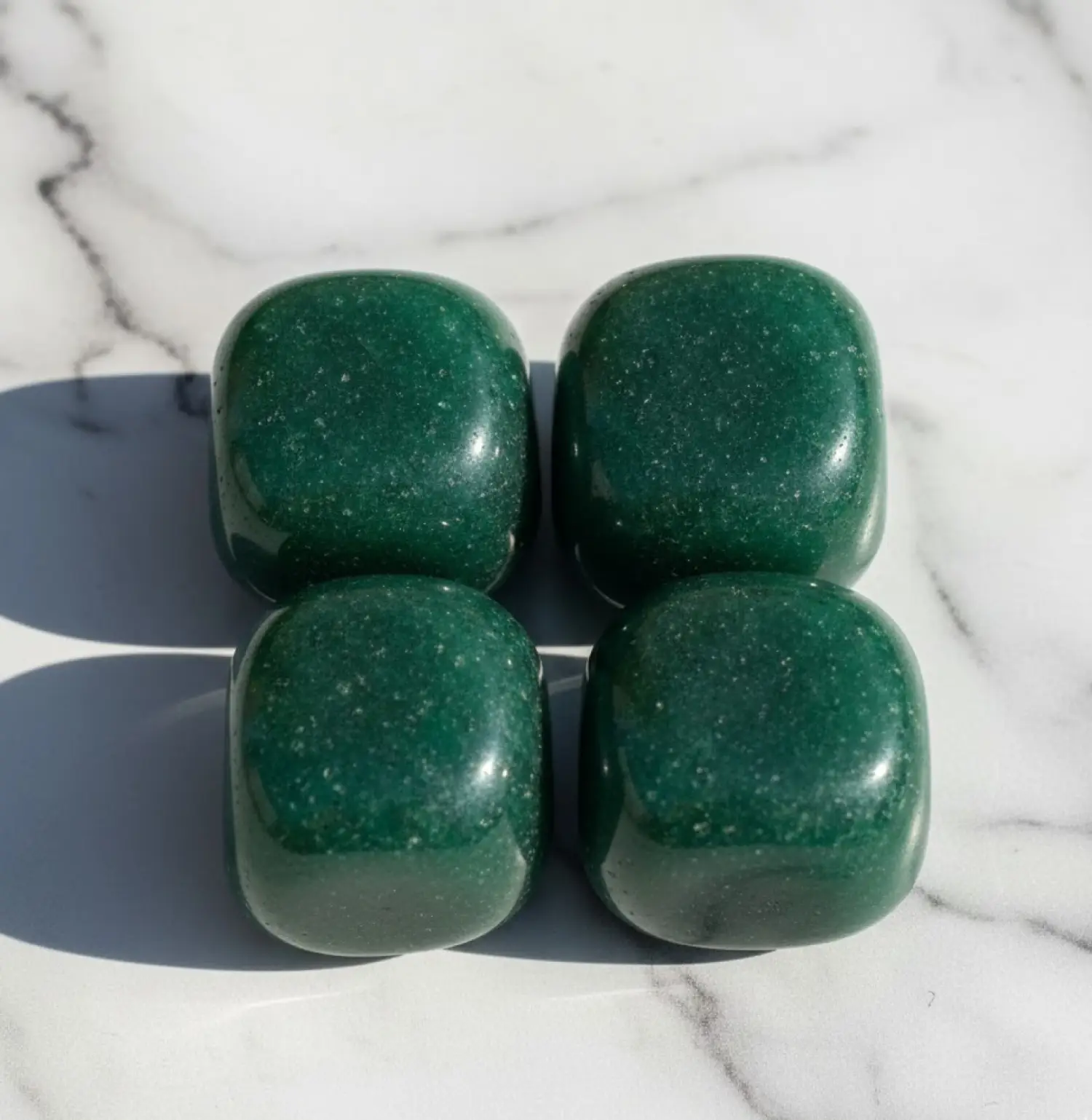 Green Aventurine Tumble Stone(pack of 4)