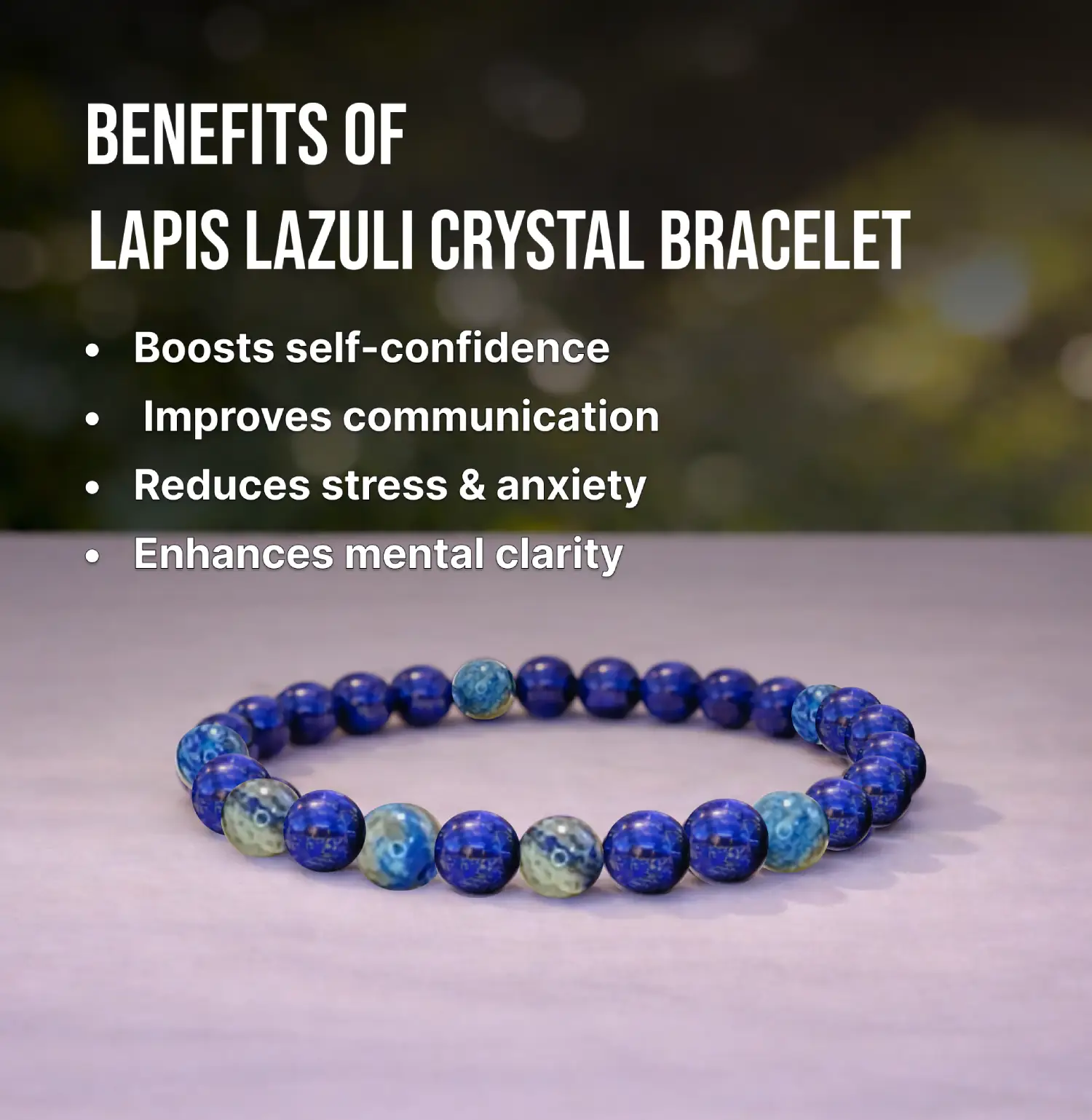 Lapis Lazuli Bracelet Info