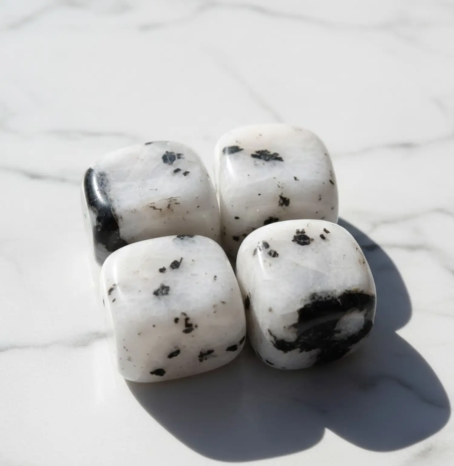 Rainbow Moonstone Tumble Stone(pack of 4)