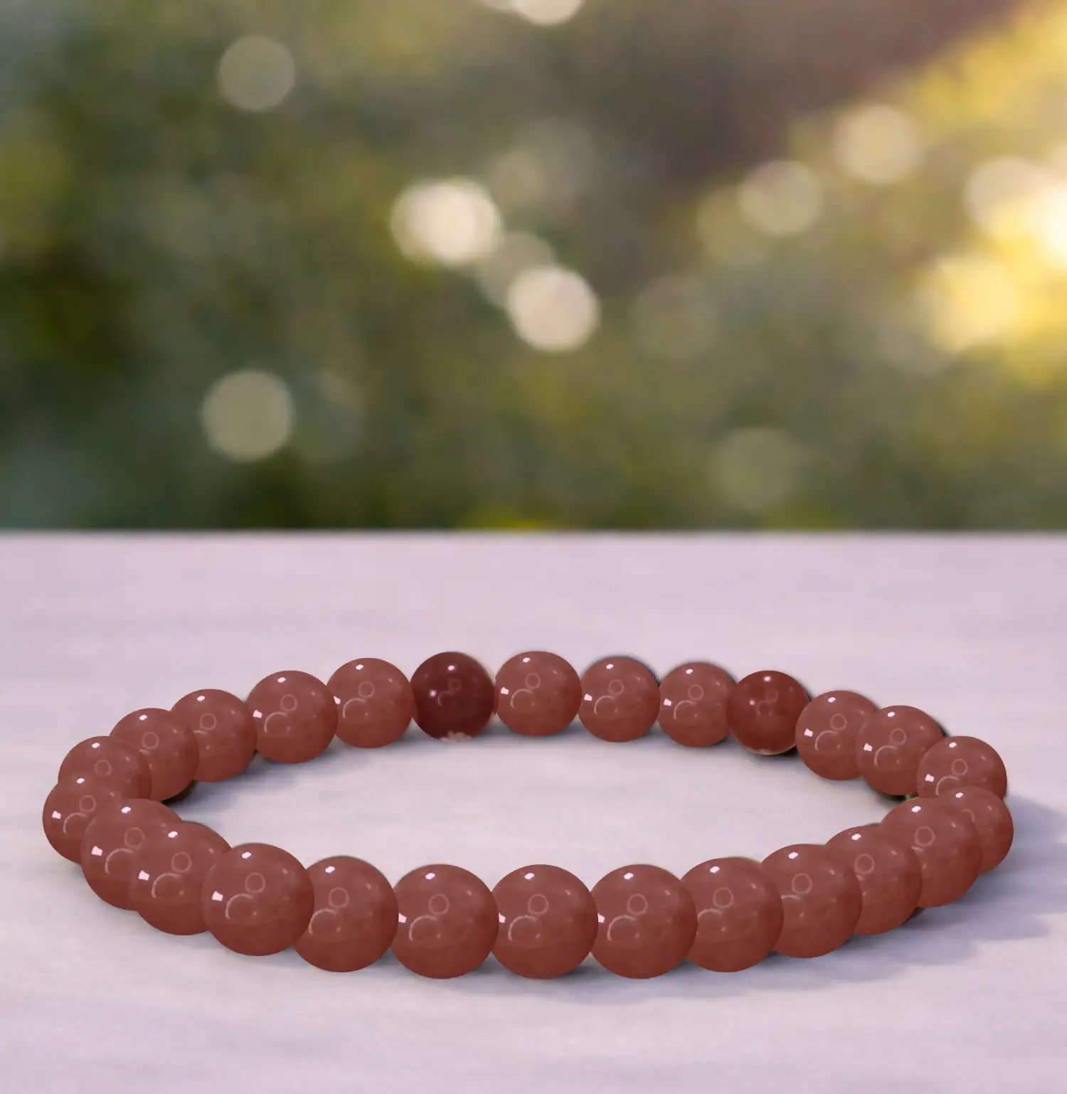 Sunstone Crystal Bracelet Natural