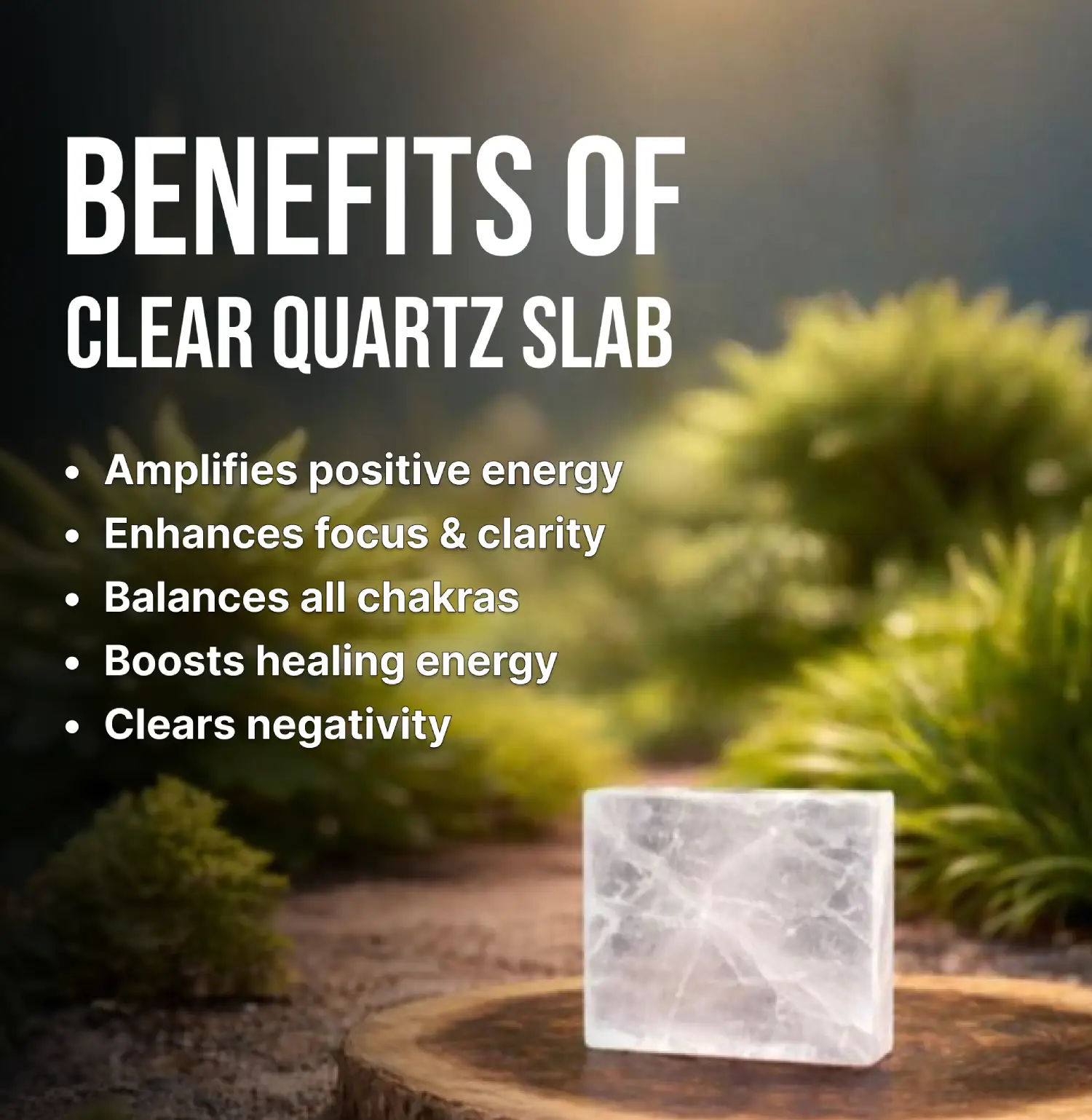 Clear Quartz Slab