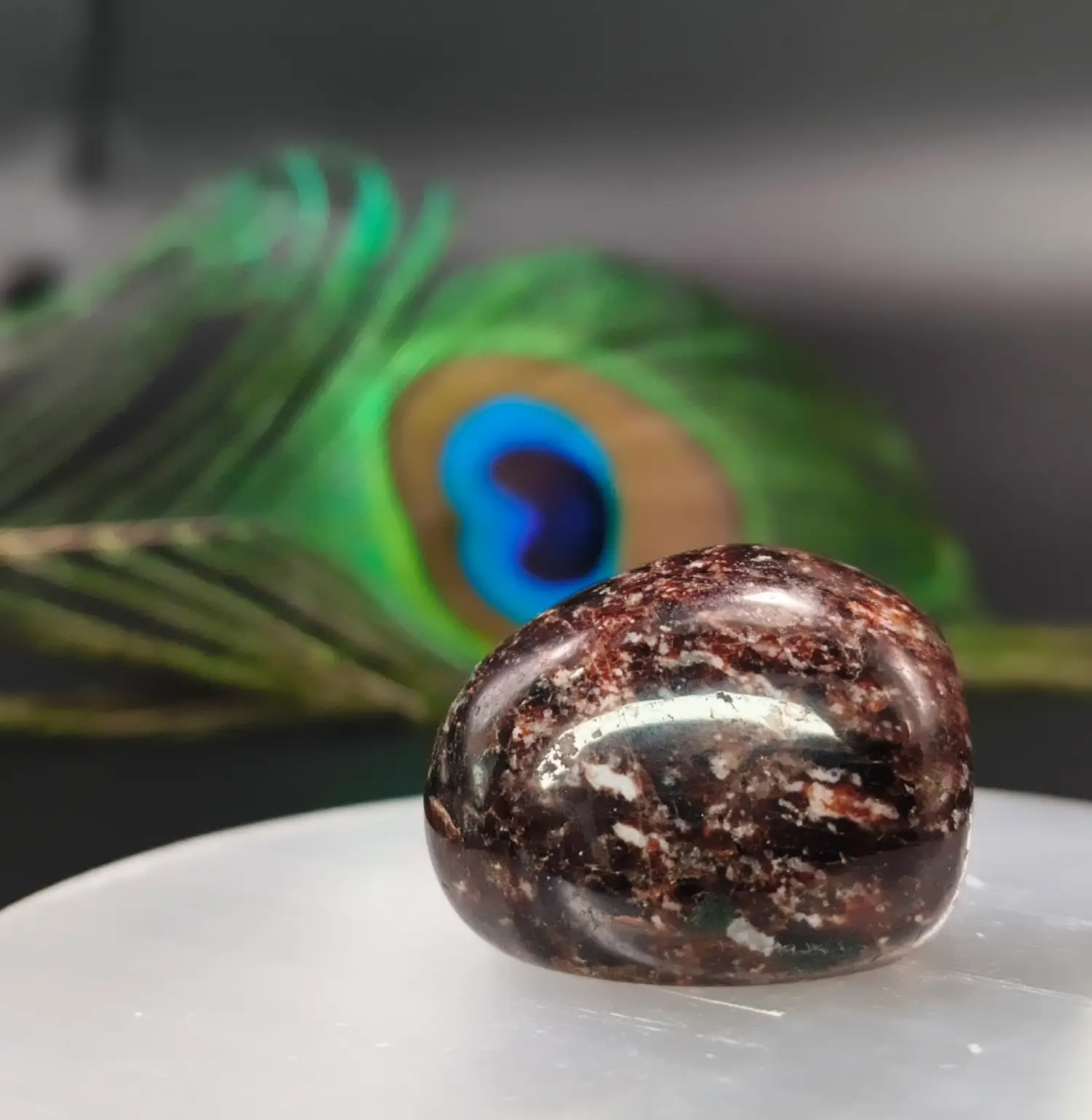 Garnet Tumbled Stone