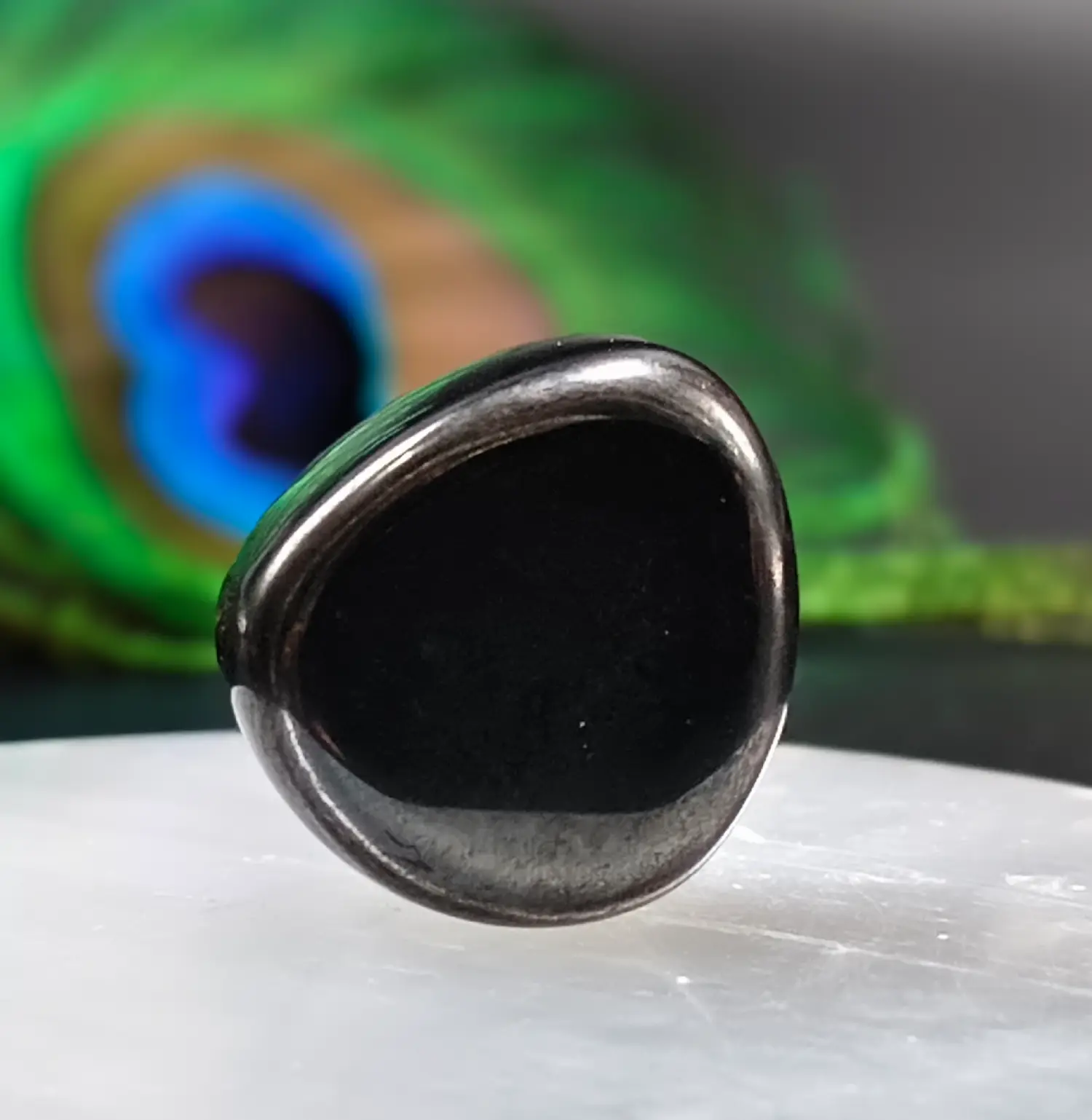 Black Tourmaline Tumble Stone
