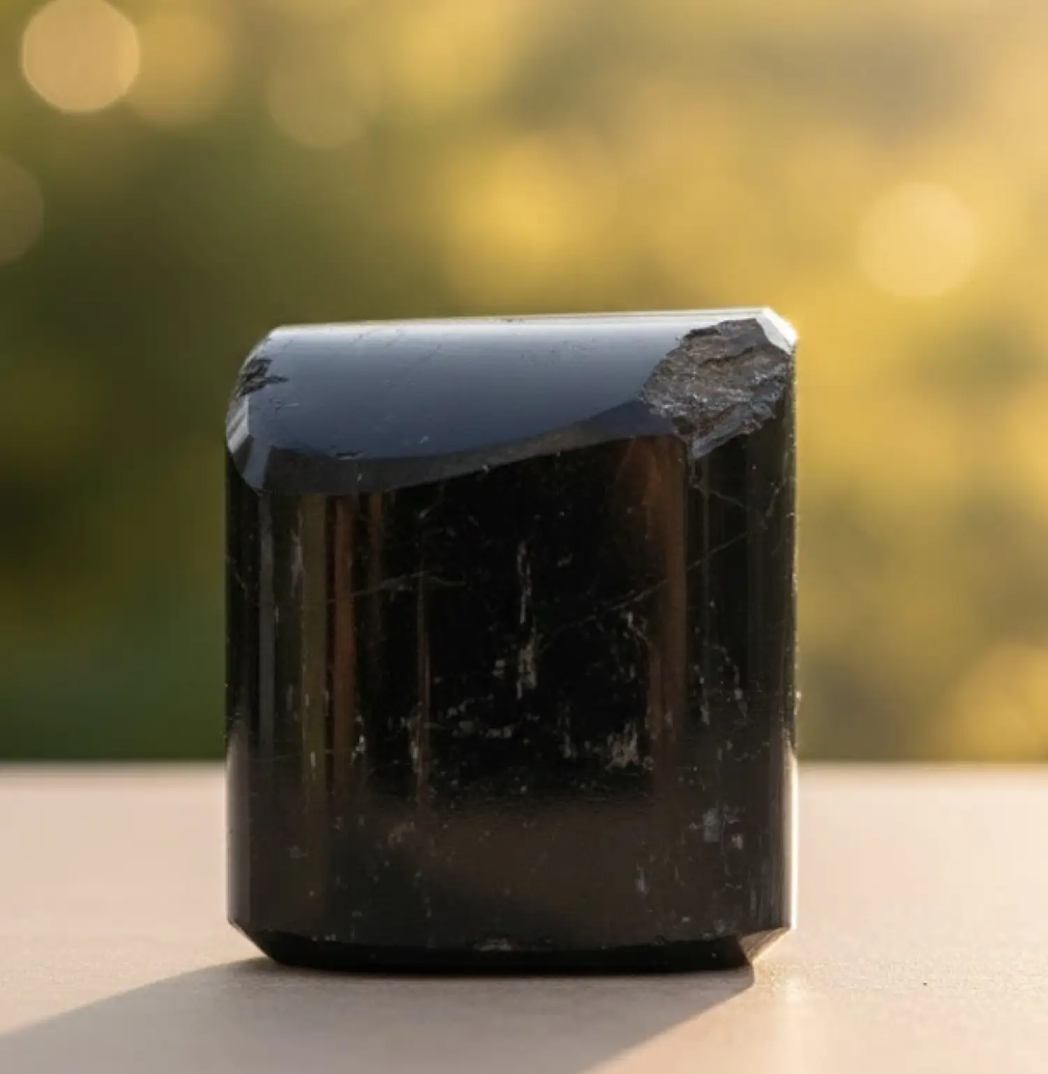 Black Tourmaline Tumble Stone