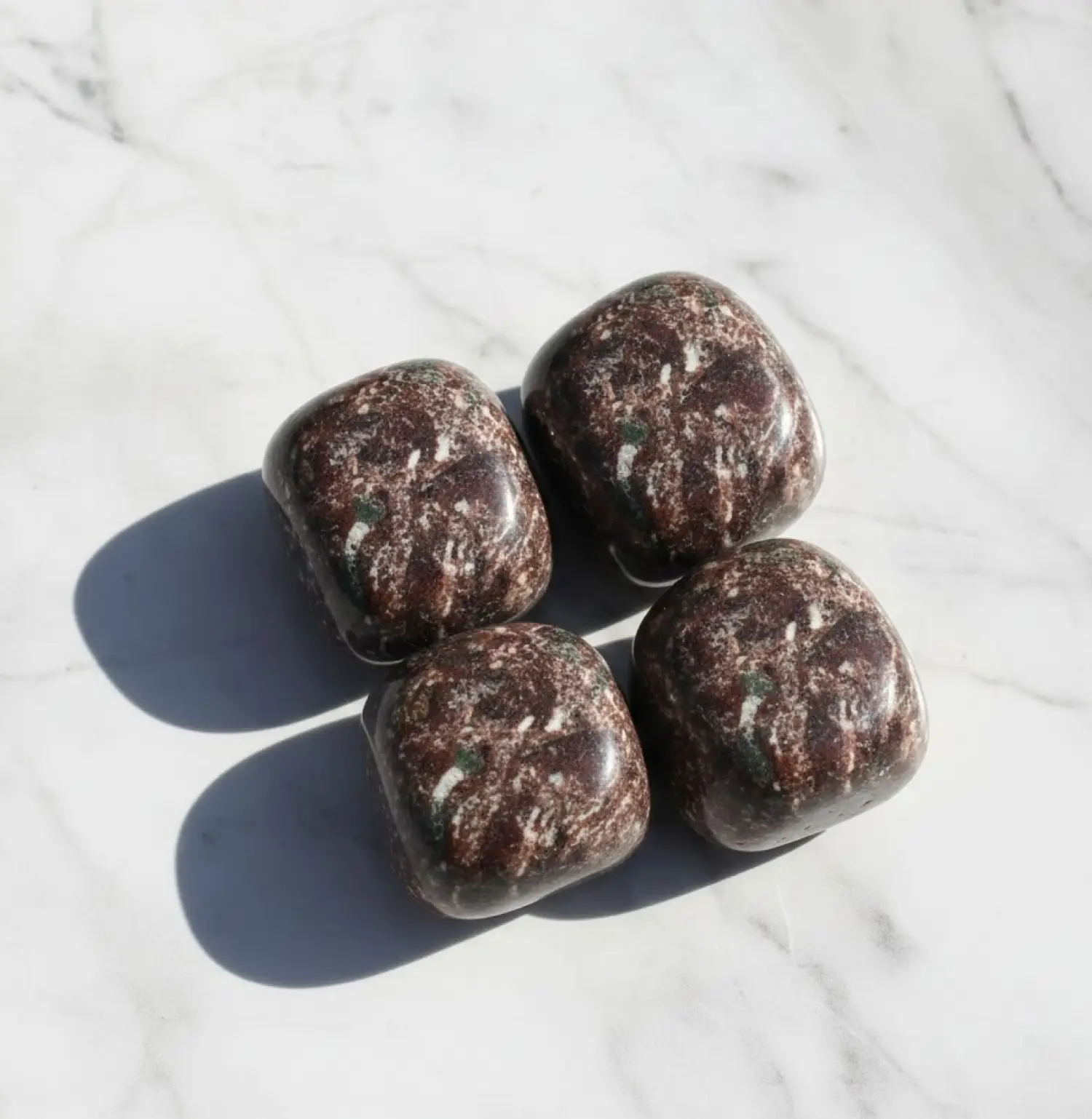 Garnet Tumbled Stone(pack of 4)