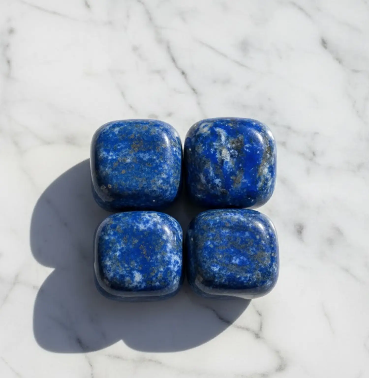 Lapis Lazuli Tumble Stone(pack of 4)