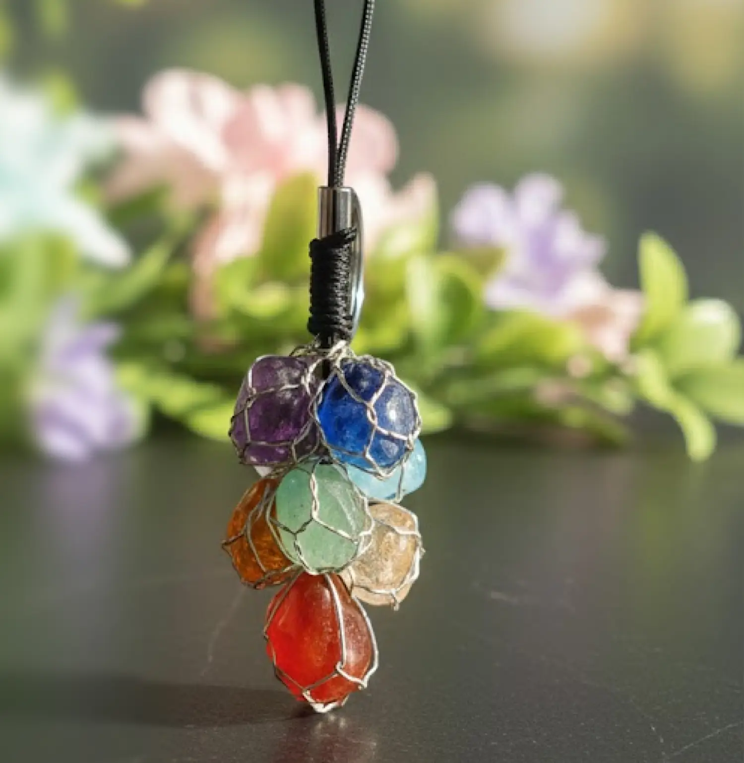 Seven Chakra Key Chain