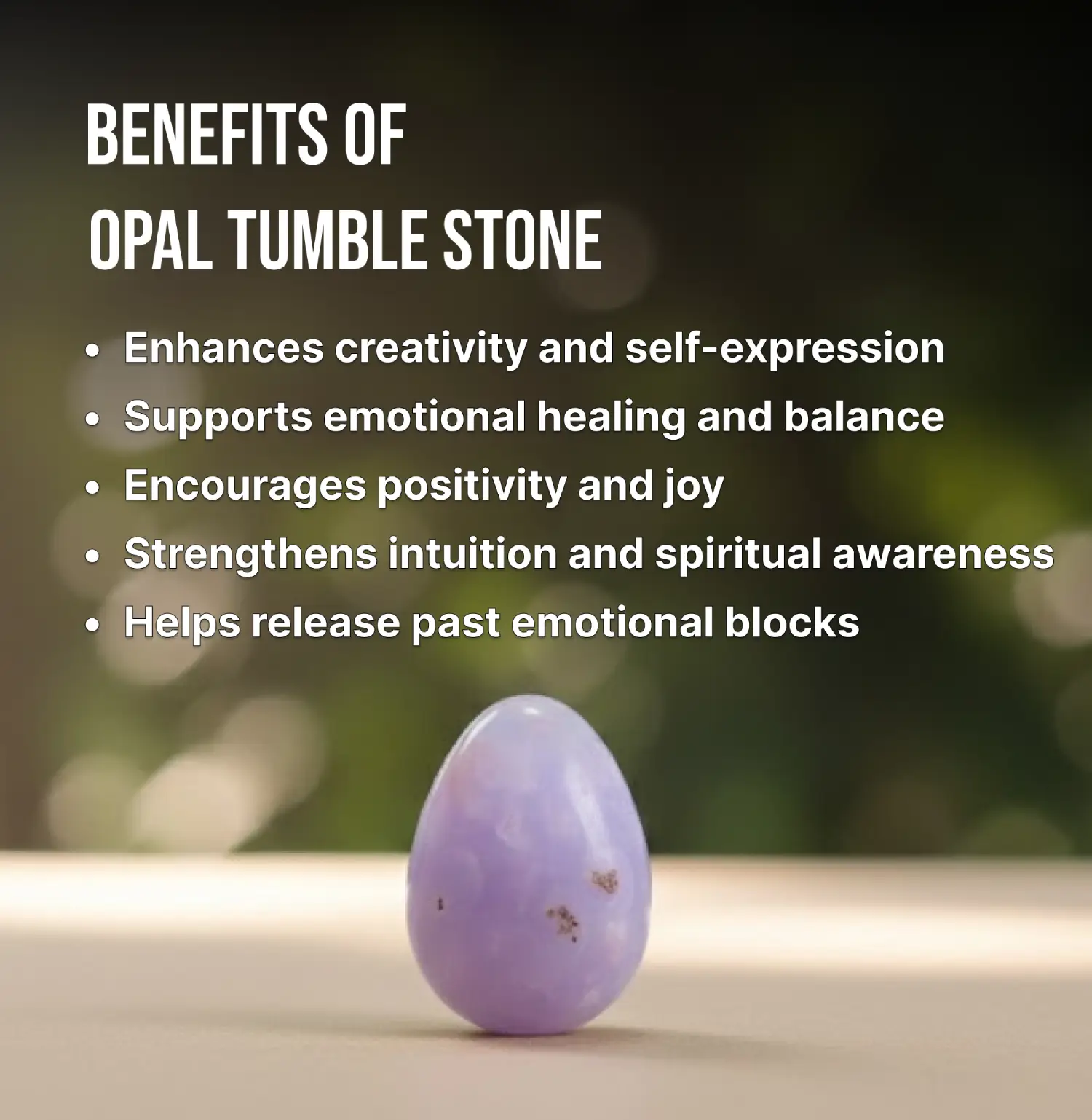 Opal Tumble Stone Info