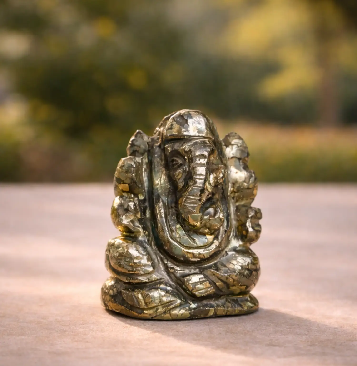 Pyrite-Crystal-Pocket-Ganesh