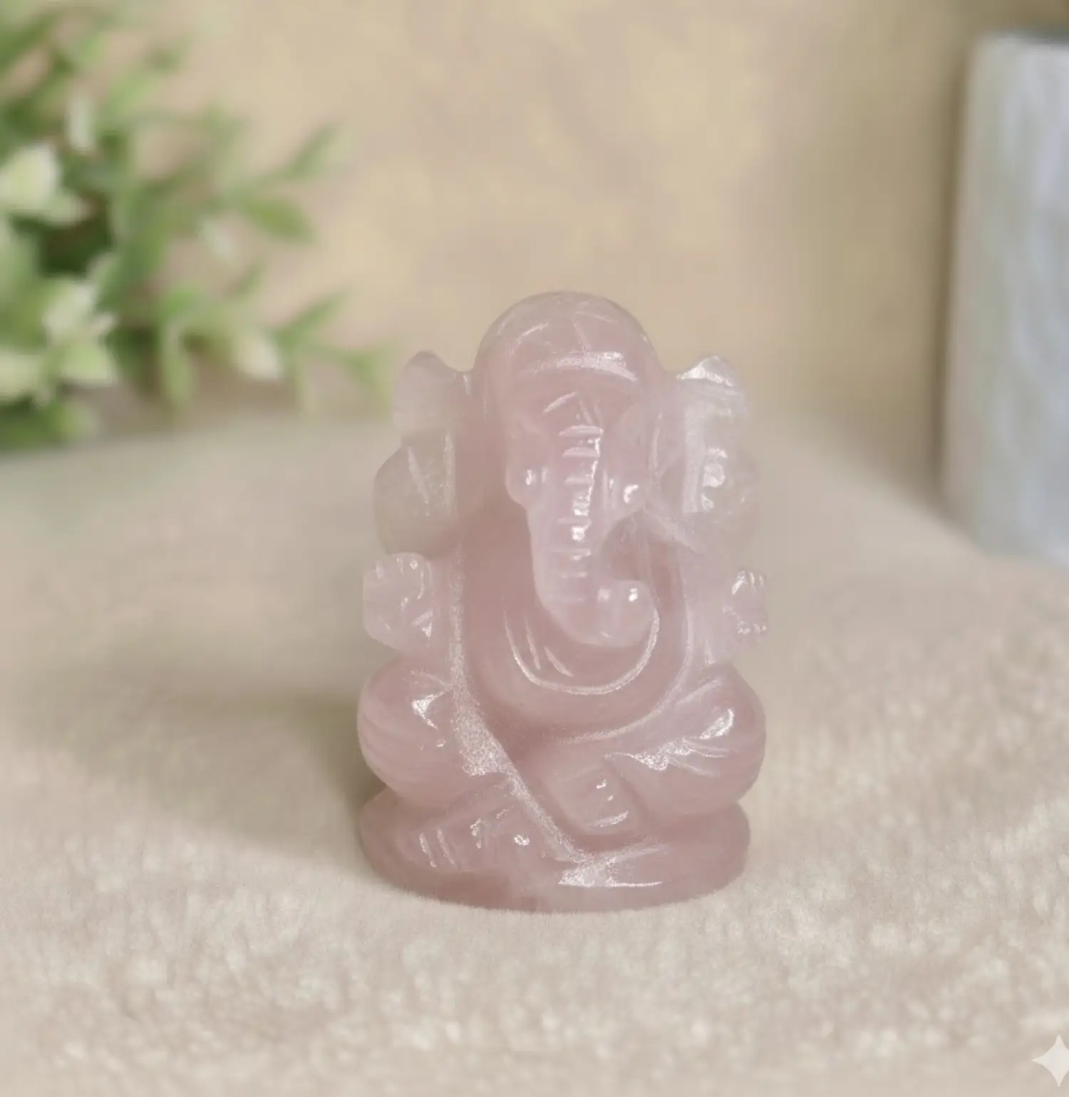 Rose-Quartz-Crystal-Pocket-Ganesha-Natural