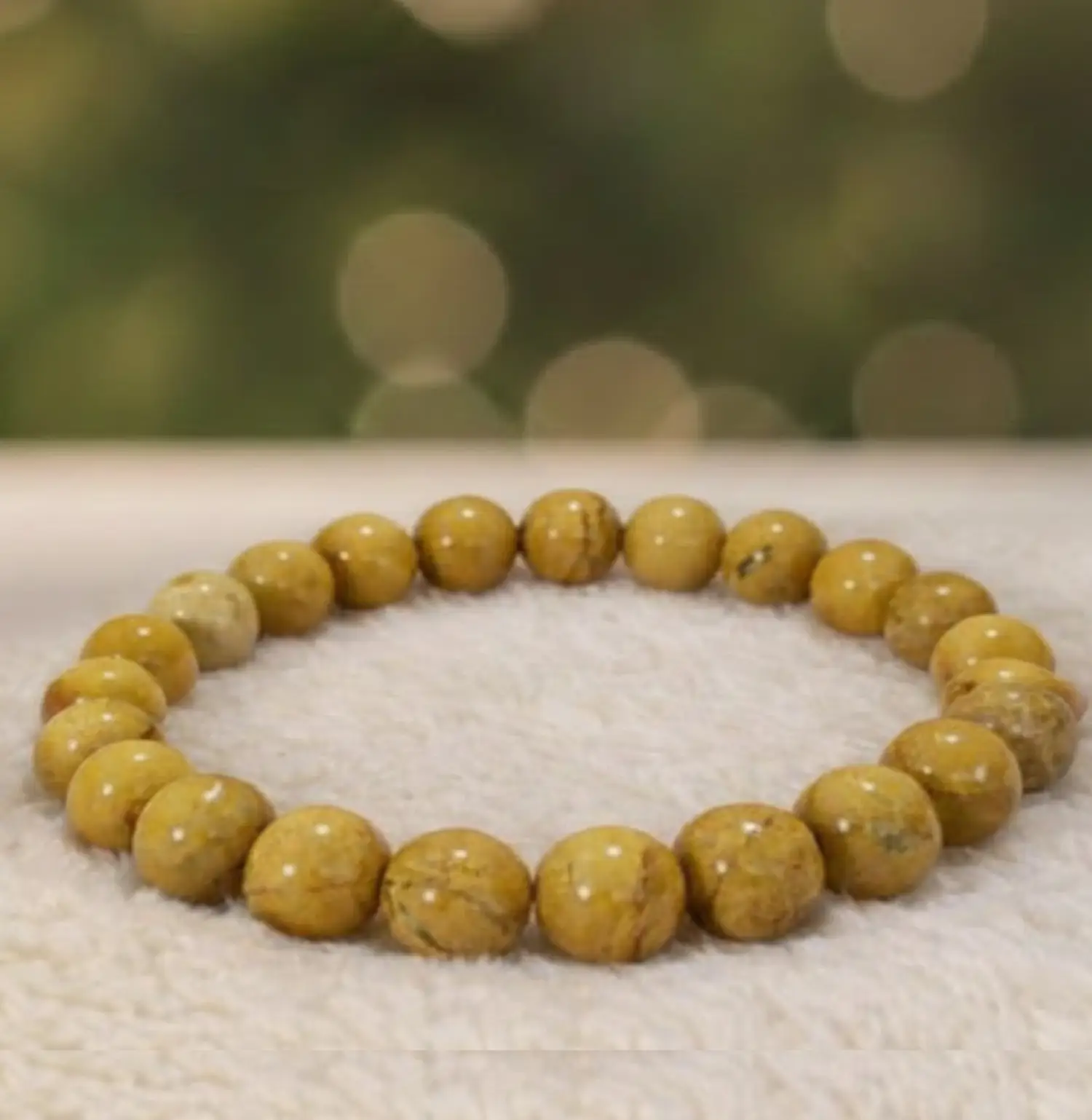 Yellow-Jasper-Crystal-Bracelet
