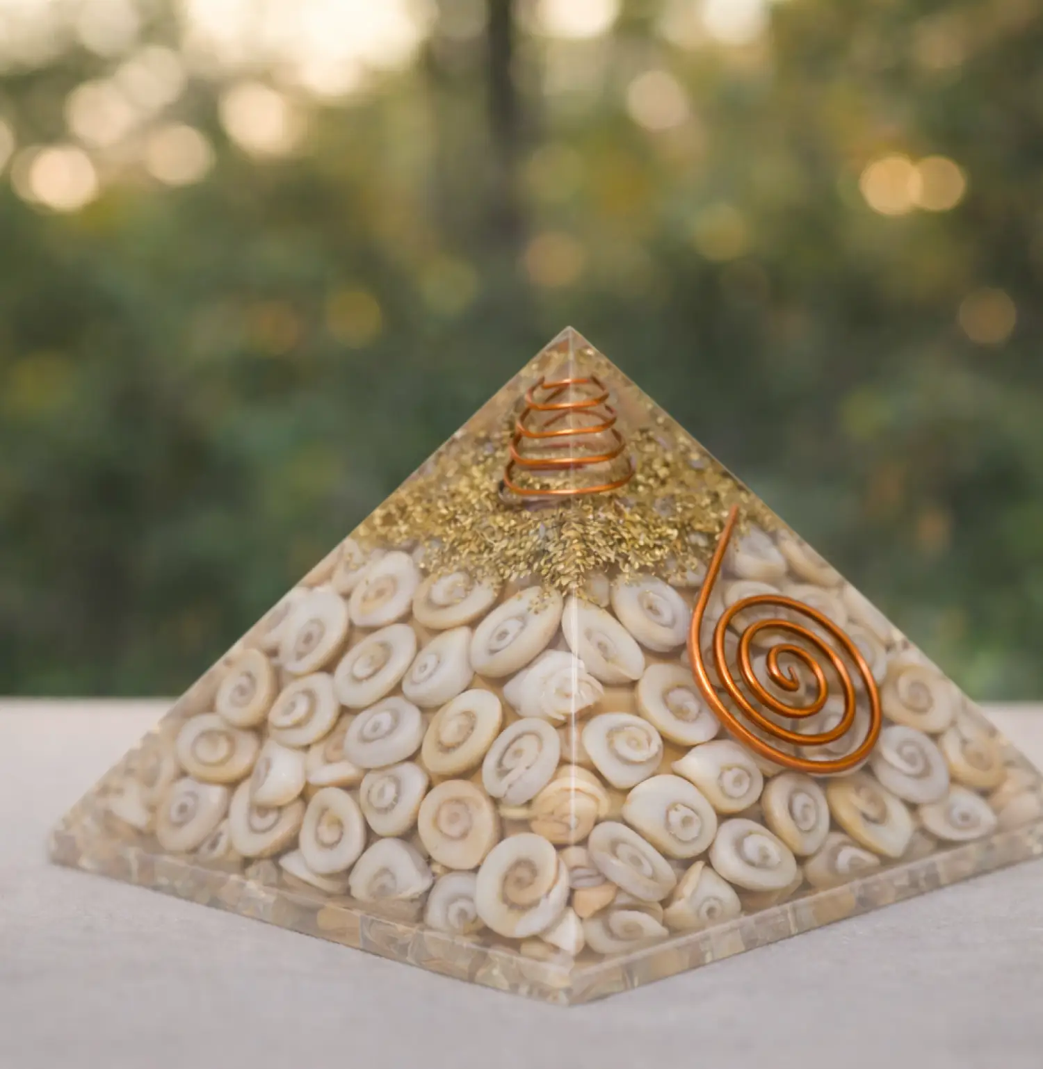 Gomati Chakra Pyramid Natural