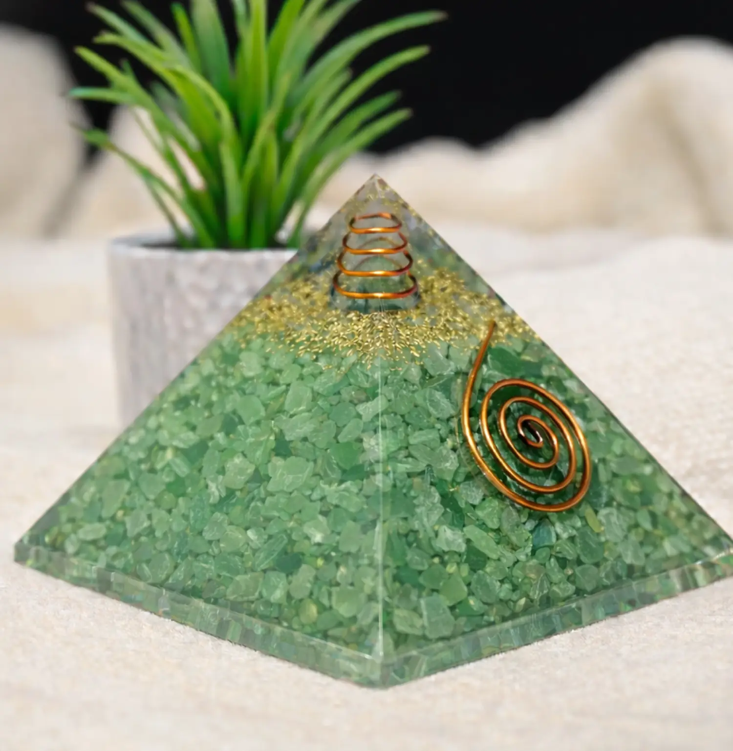 Green Aventurine Pyramid