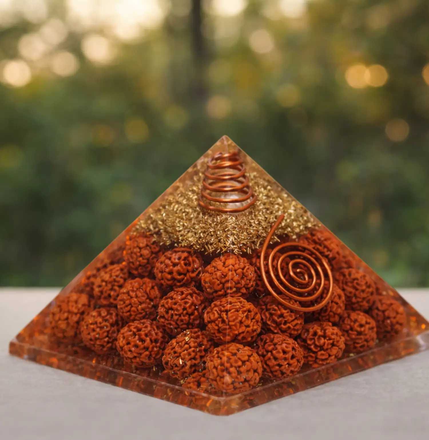 Rudraksha Pyramid Natural