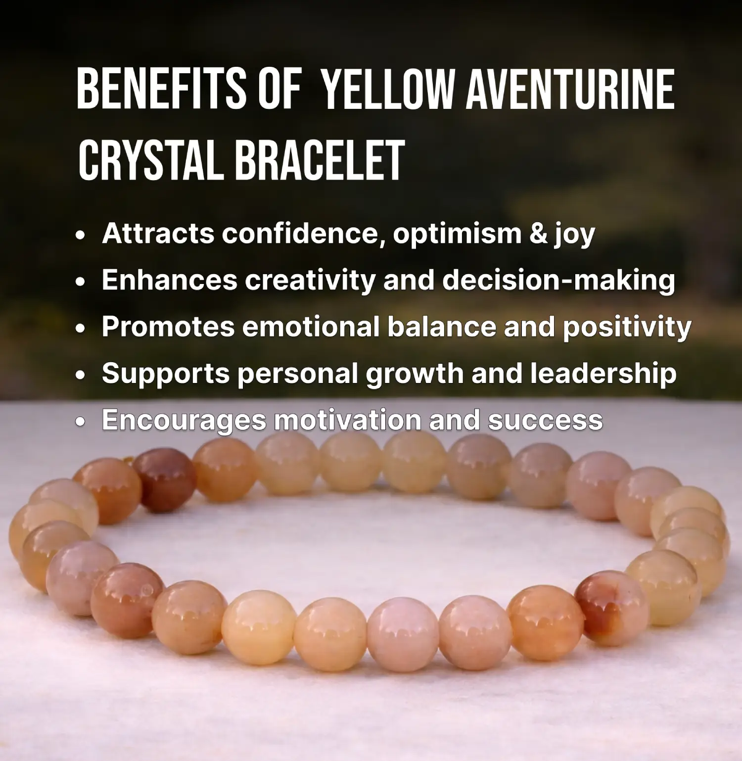 Yellow-Aventurine-Crystal-Bracelet-lnfo