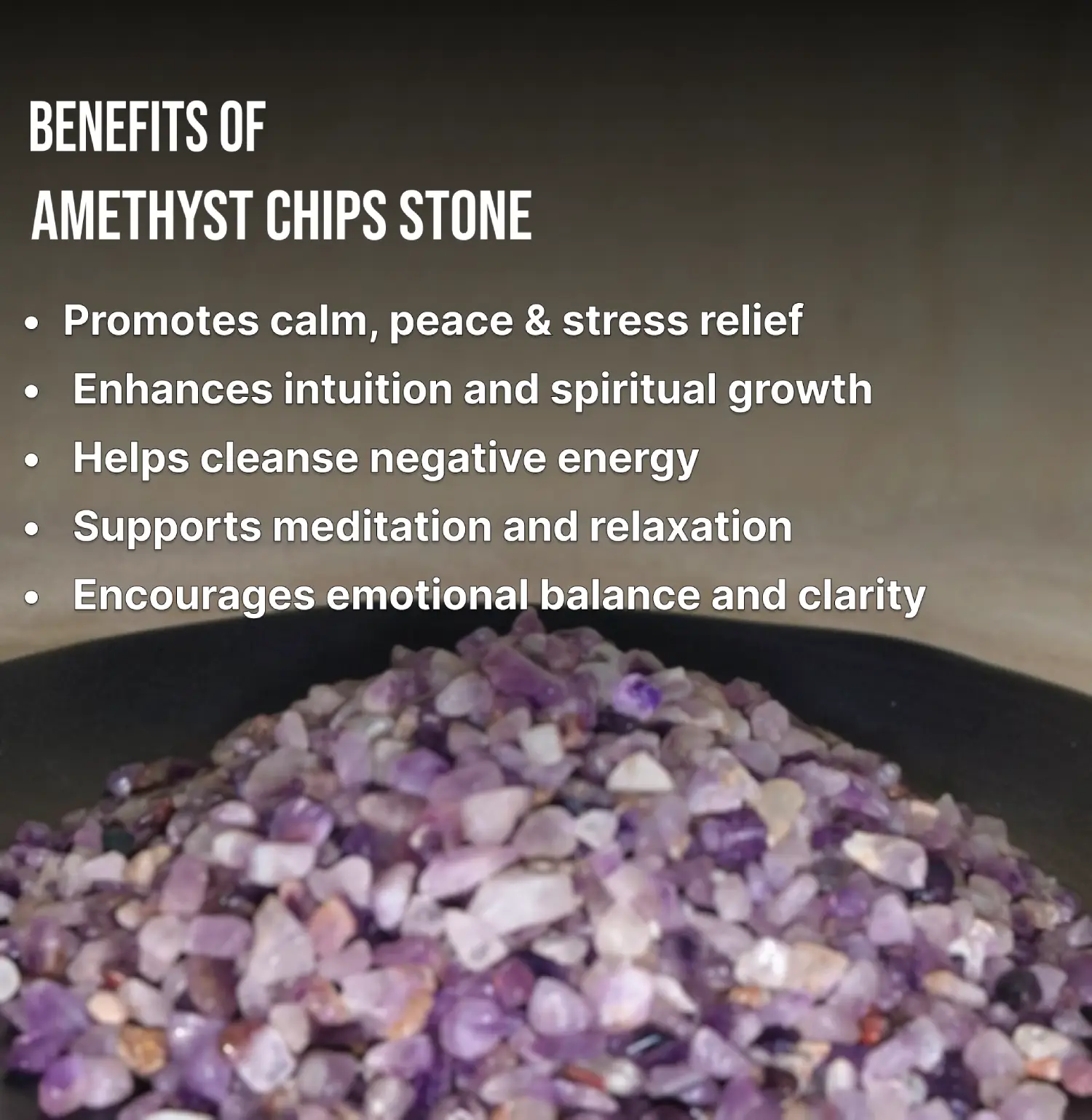 Amethyst Chips Stones Info
