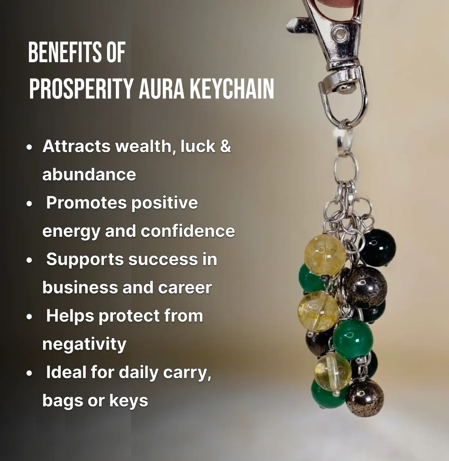 Prosperity Aura Keychain Info