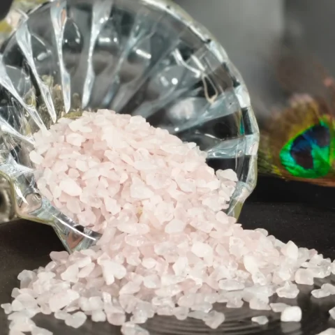 Rose Quartz Chips Stones