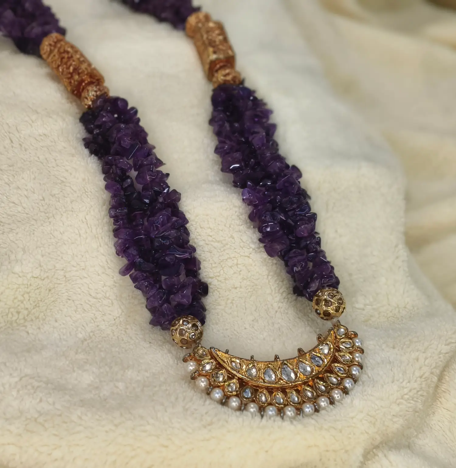 Amethyst Crystal Necklace