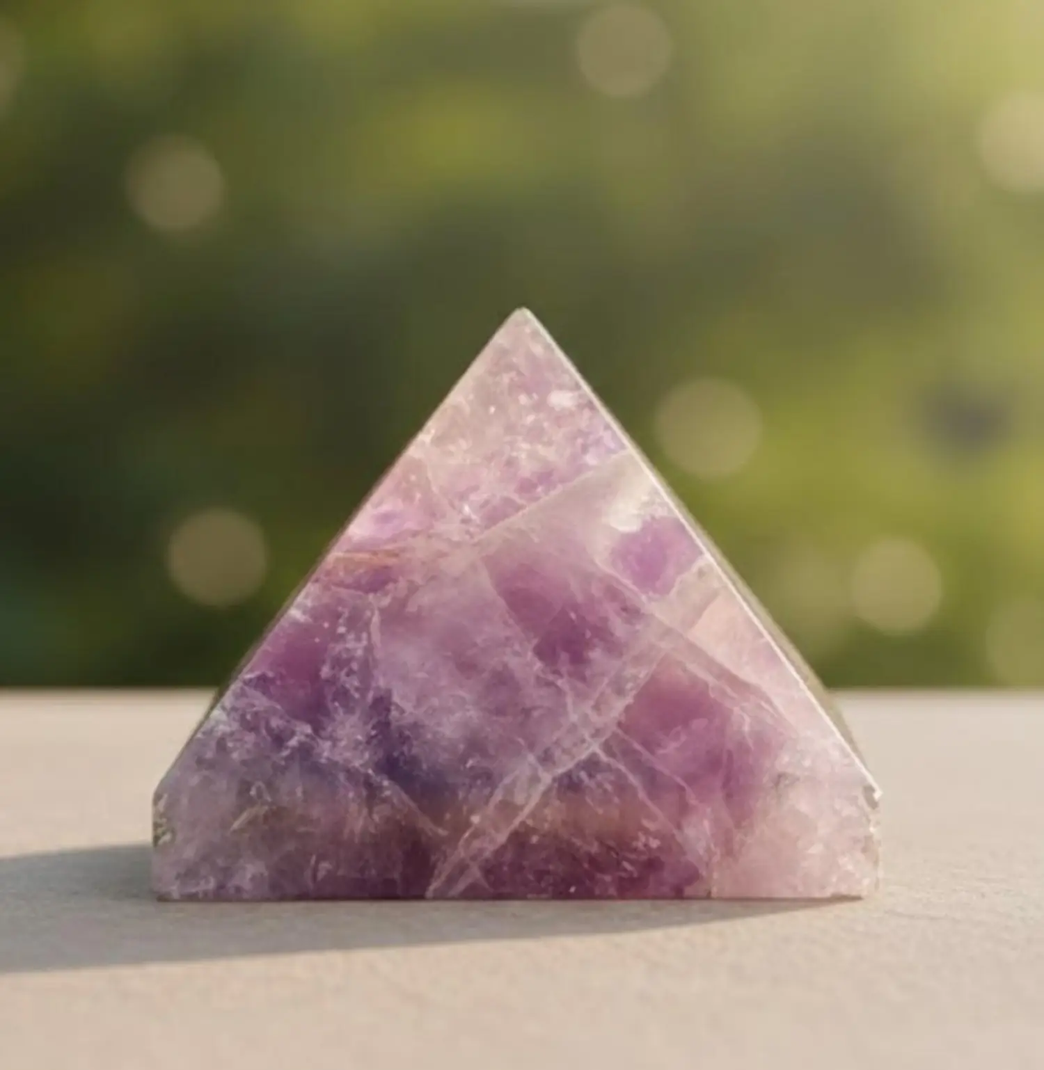 Amethyst Crystal Pyramid - Image 2