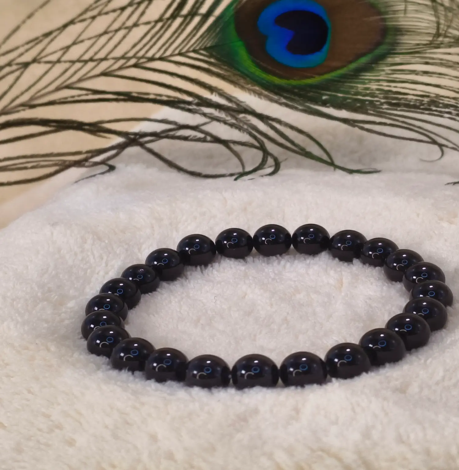 Black Tourmaline Crystal Bracelet