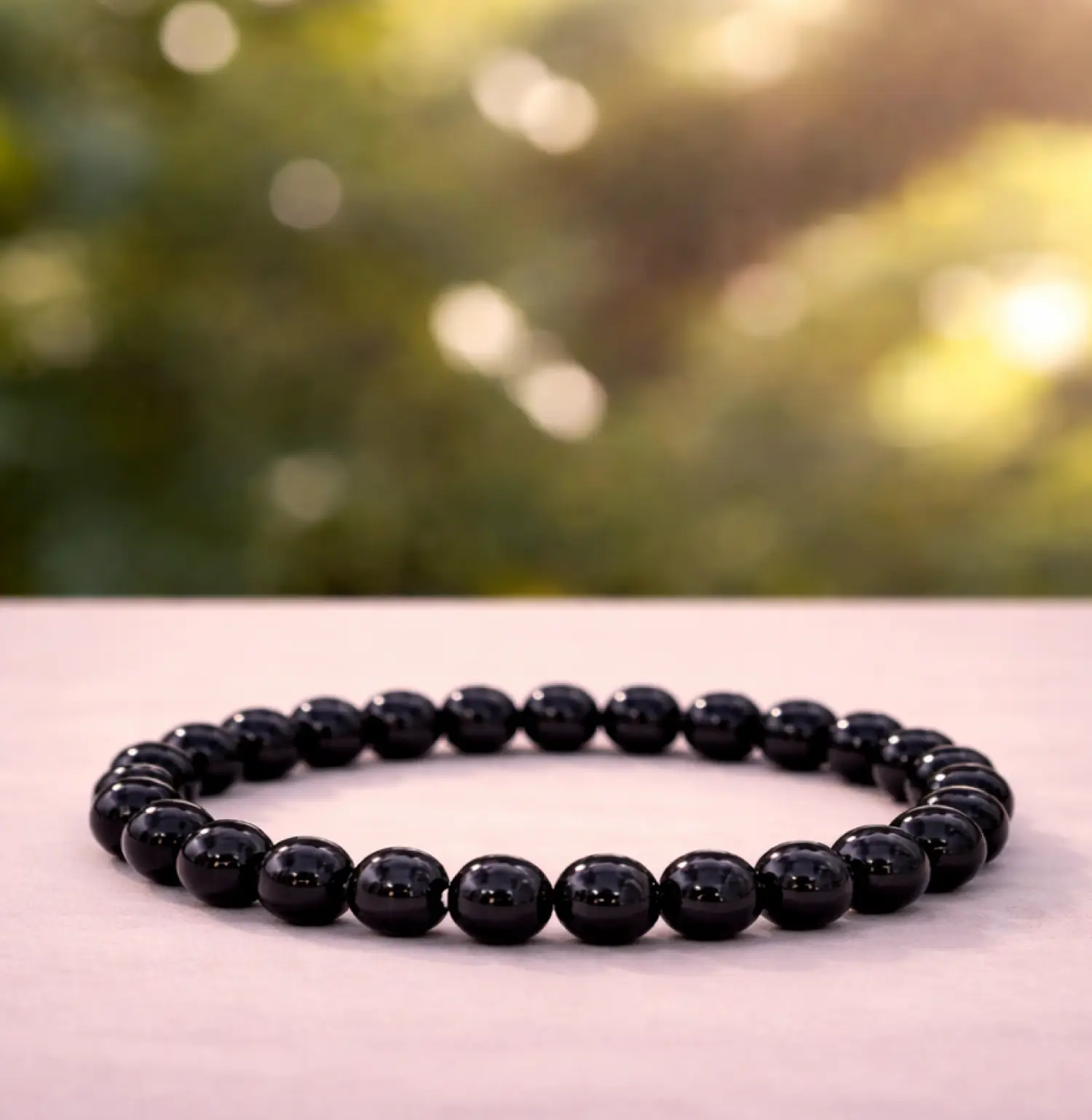 Black Tourmaline Crystal Bracelet - Image 2