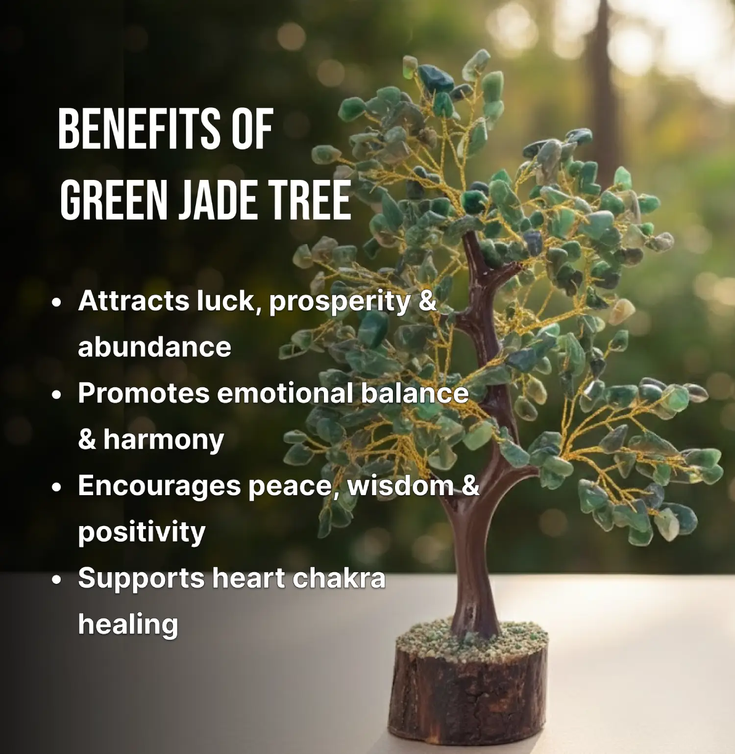 Green Jade Crystal Tree - Image 3