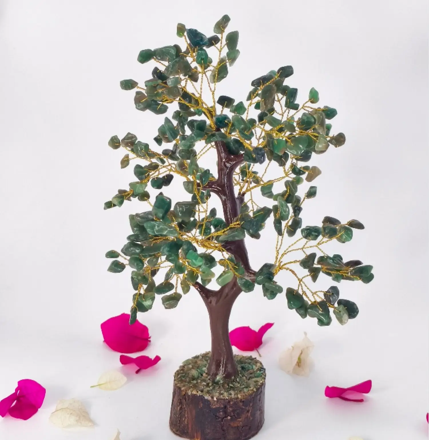 Green Jade Crystal Tree