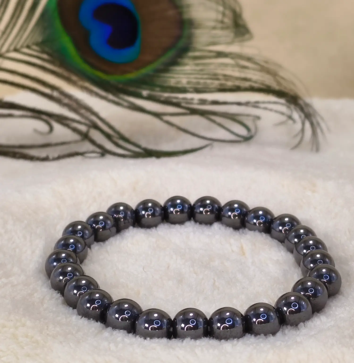Hematite Crystal Bracelet