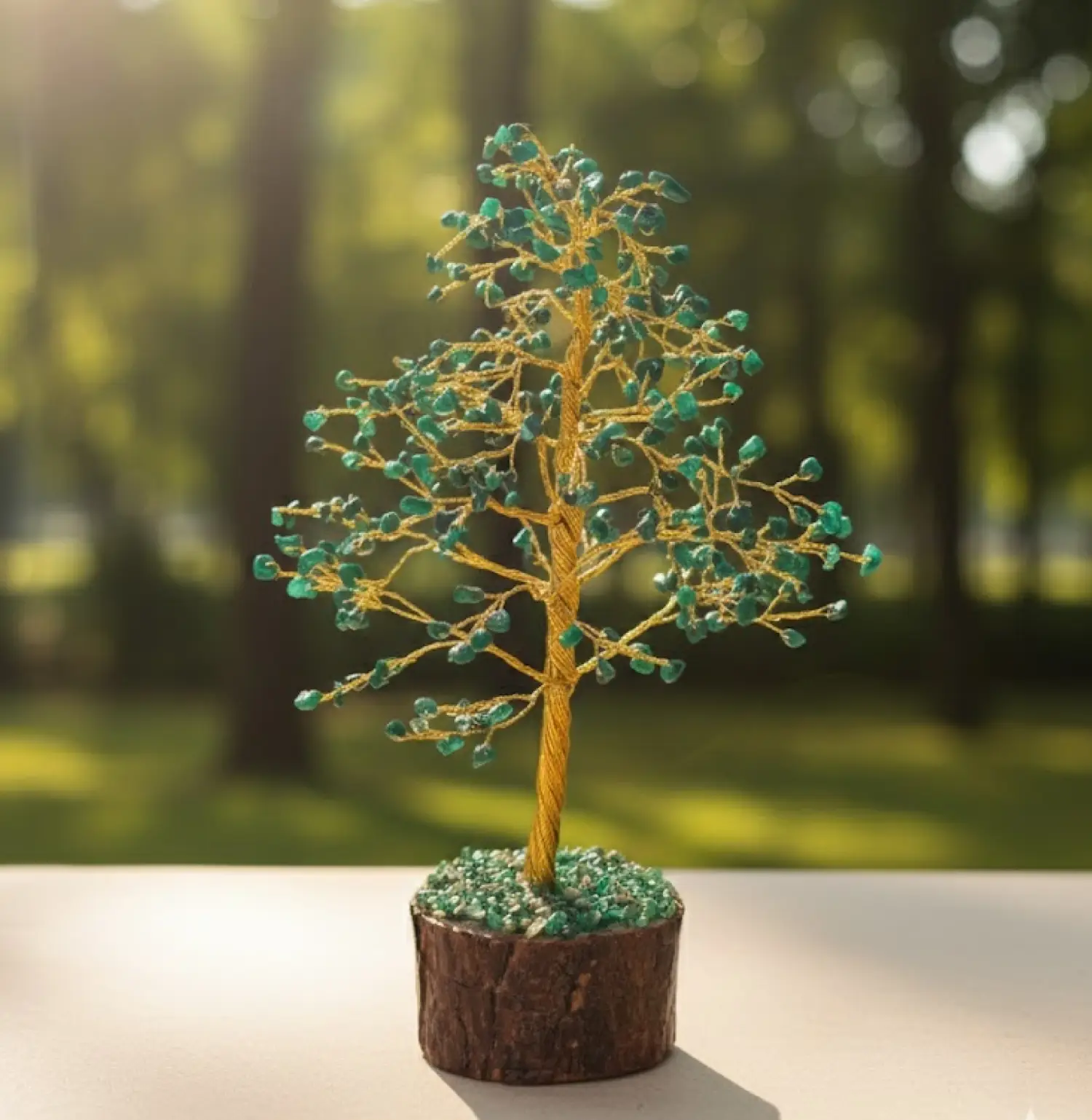Malachite Crystal Tree - Image 2
