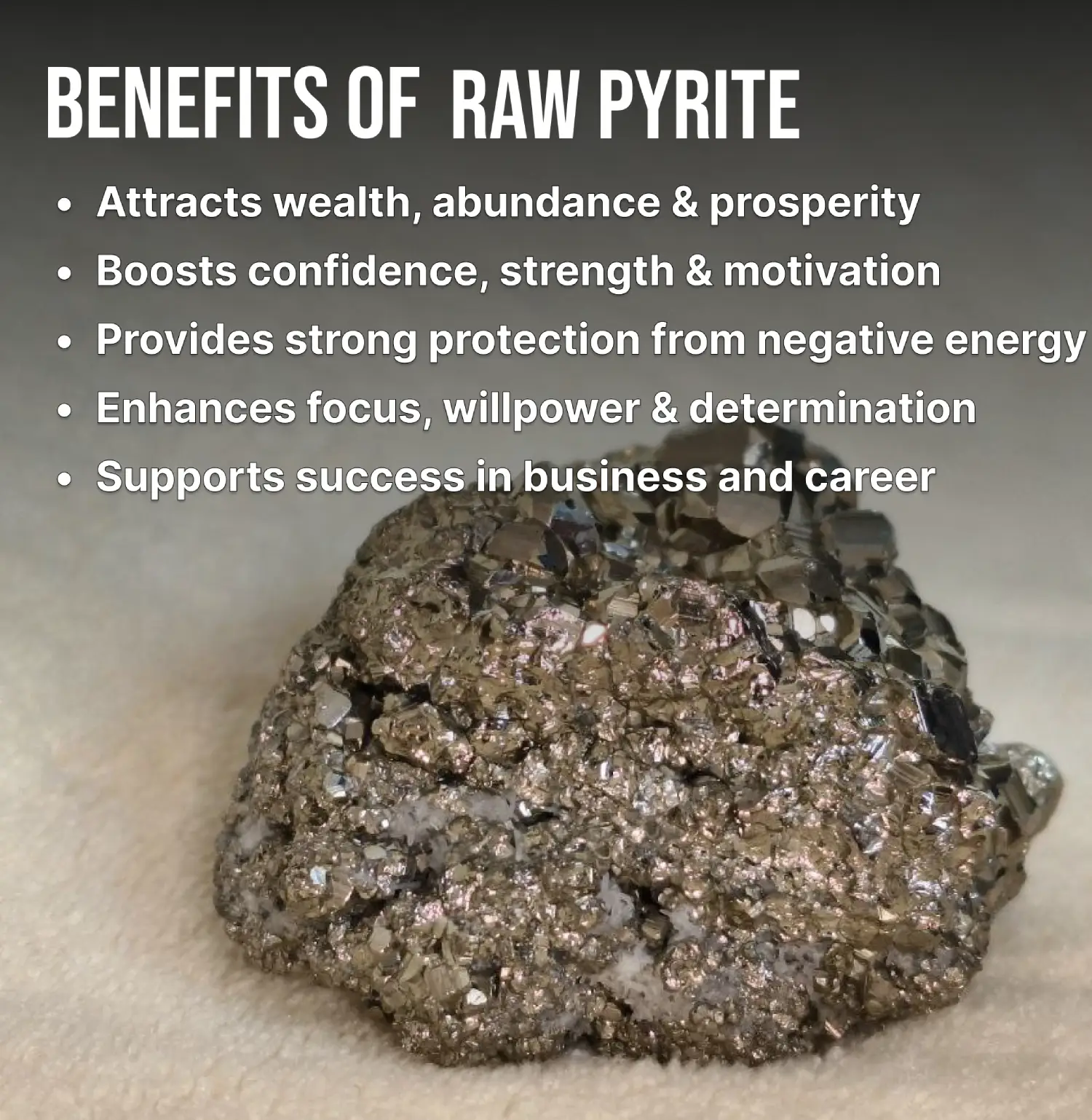 Raw Pyrite Info
