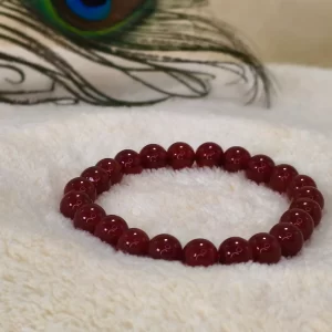 Red Carnelian Crystal Bracelet