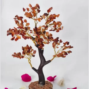 Red Carnelian Crystal Tree