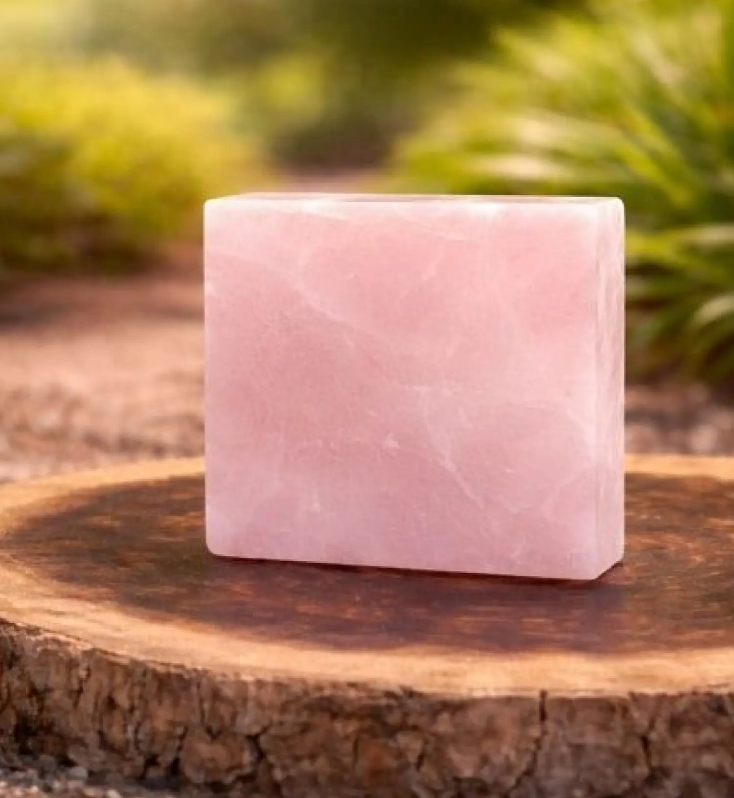 Rose Quartz Crystal Slab - Image 2