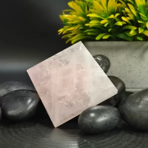 Rose Quartz Crystal Slab