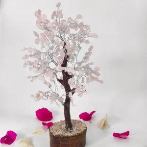 Rose Quartz Crystal Tree