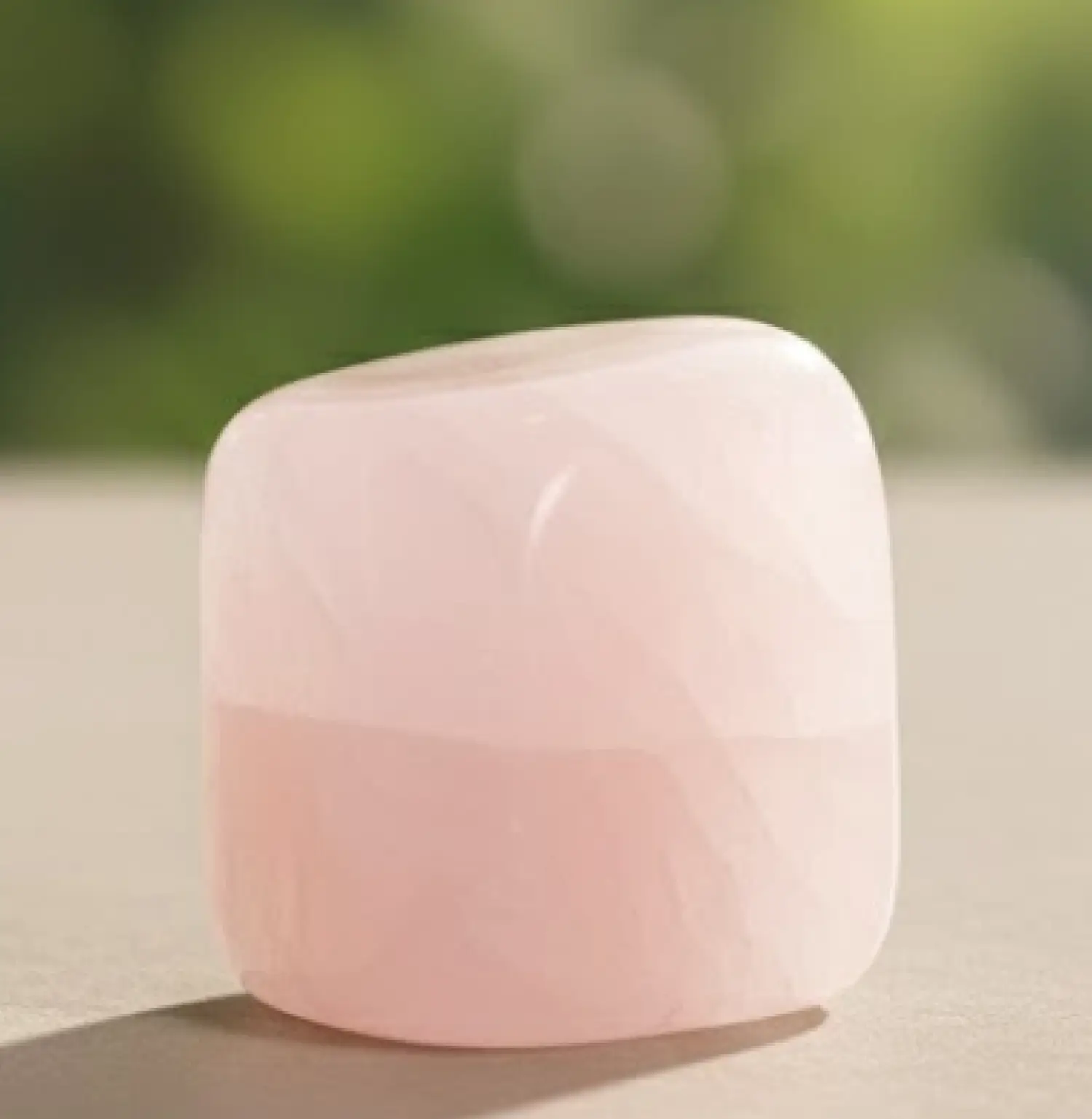 Rose Quartz Tumble Stone 2cm (pack of 4) - Image 2