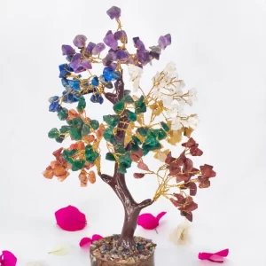 Seven Chakra Crystal Tree