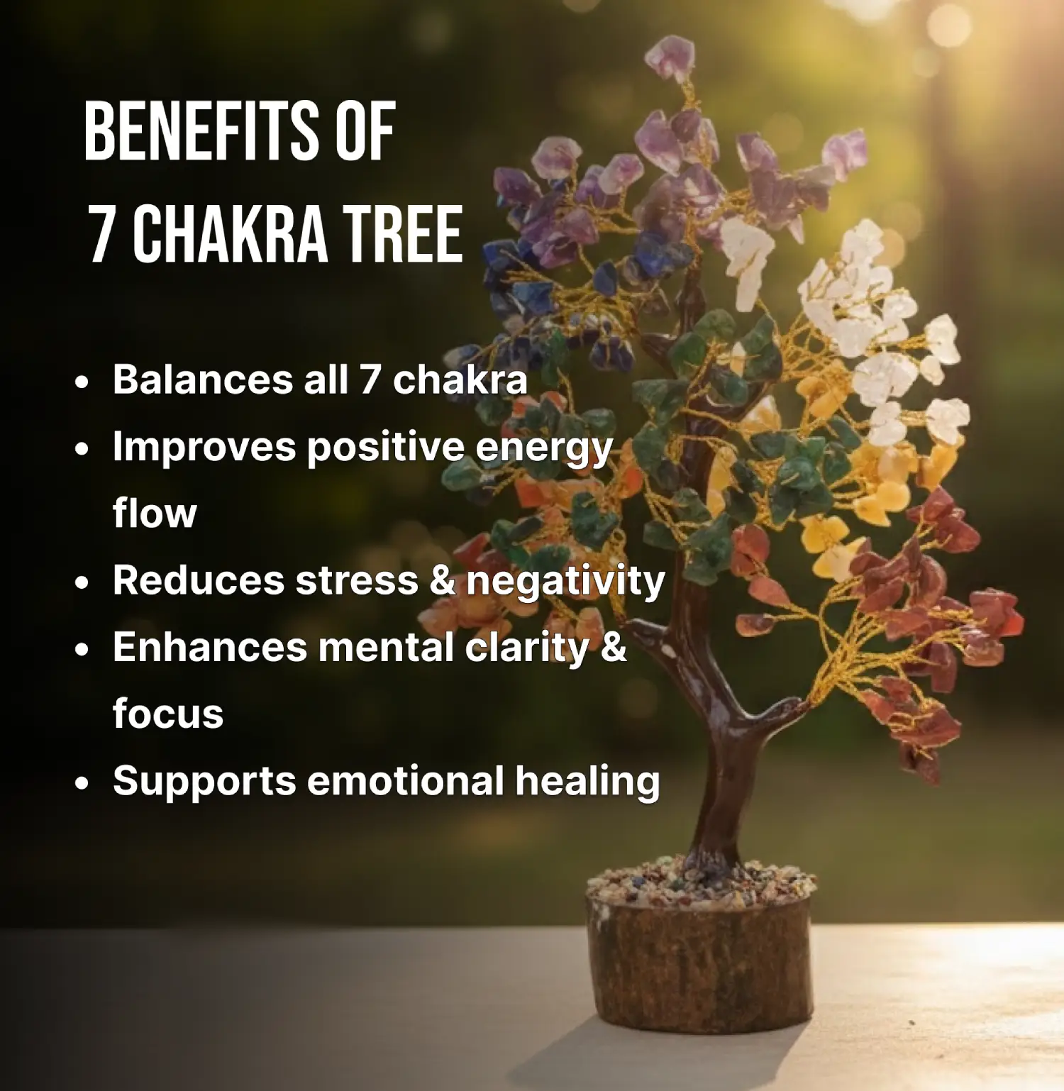Seven Chakra Crystal Tree - Image 3