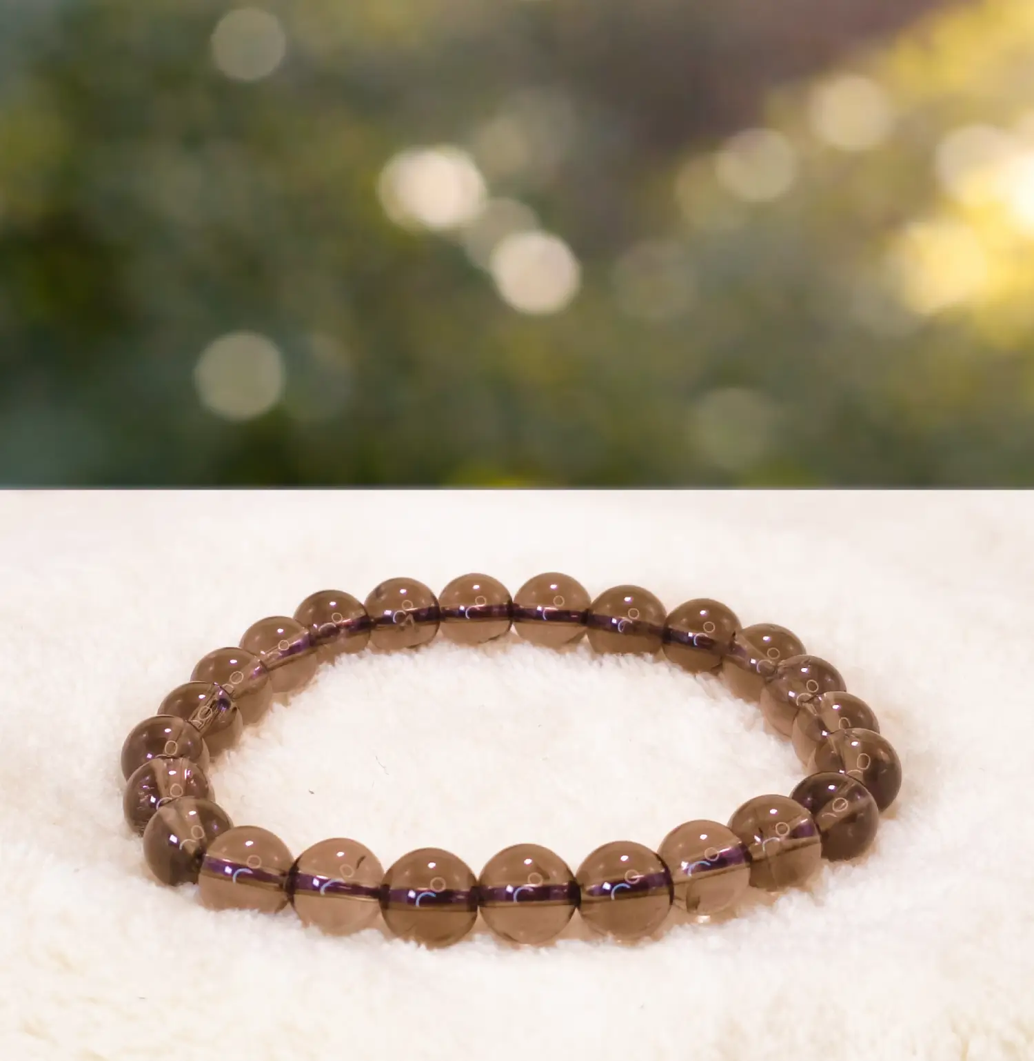 Smoky Quartz Crystal Bracelet - Image 2