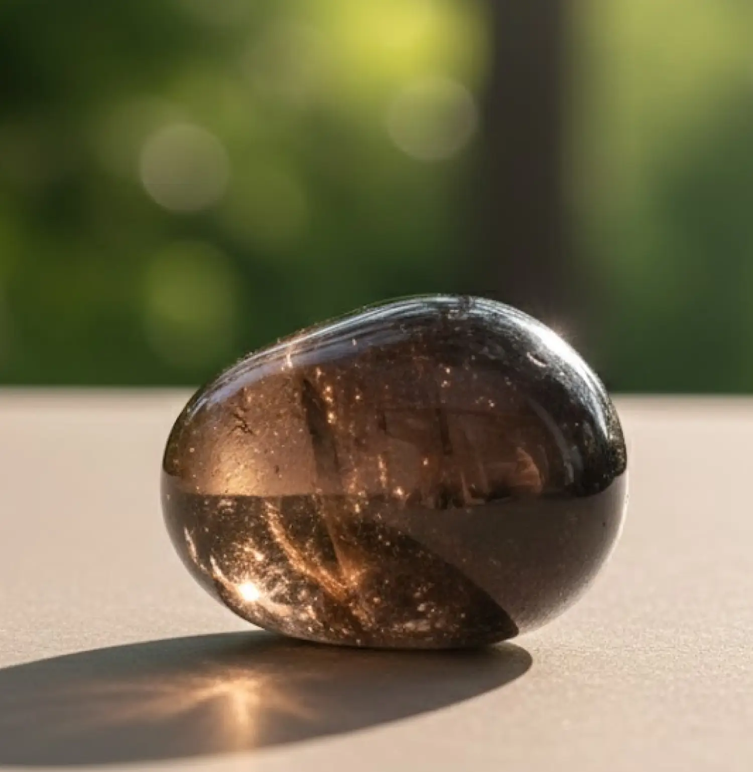 Smoky Quartz Tumble Stone 2cm (pack of 4) - Image 2