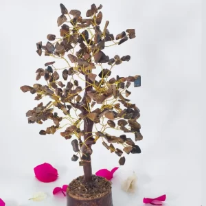 Tiger Eye Crystal Tree
