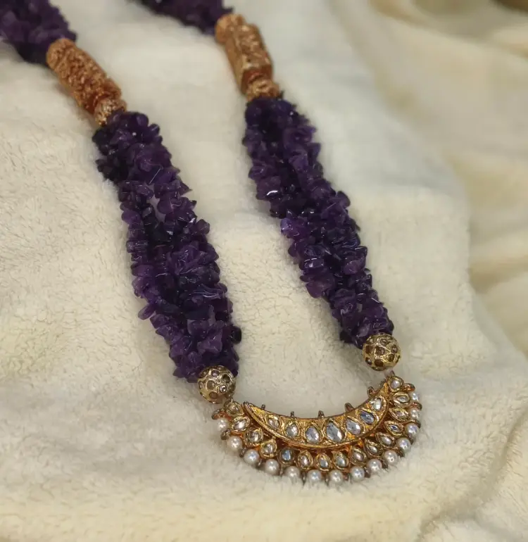 Amethyst Crystal Necklace